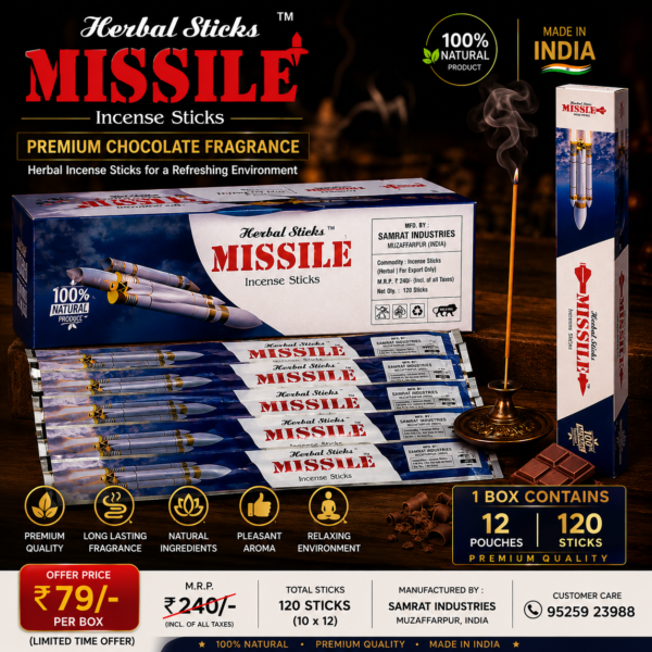Missil Herbal Incense Sticks - Image 1
